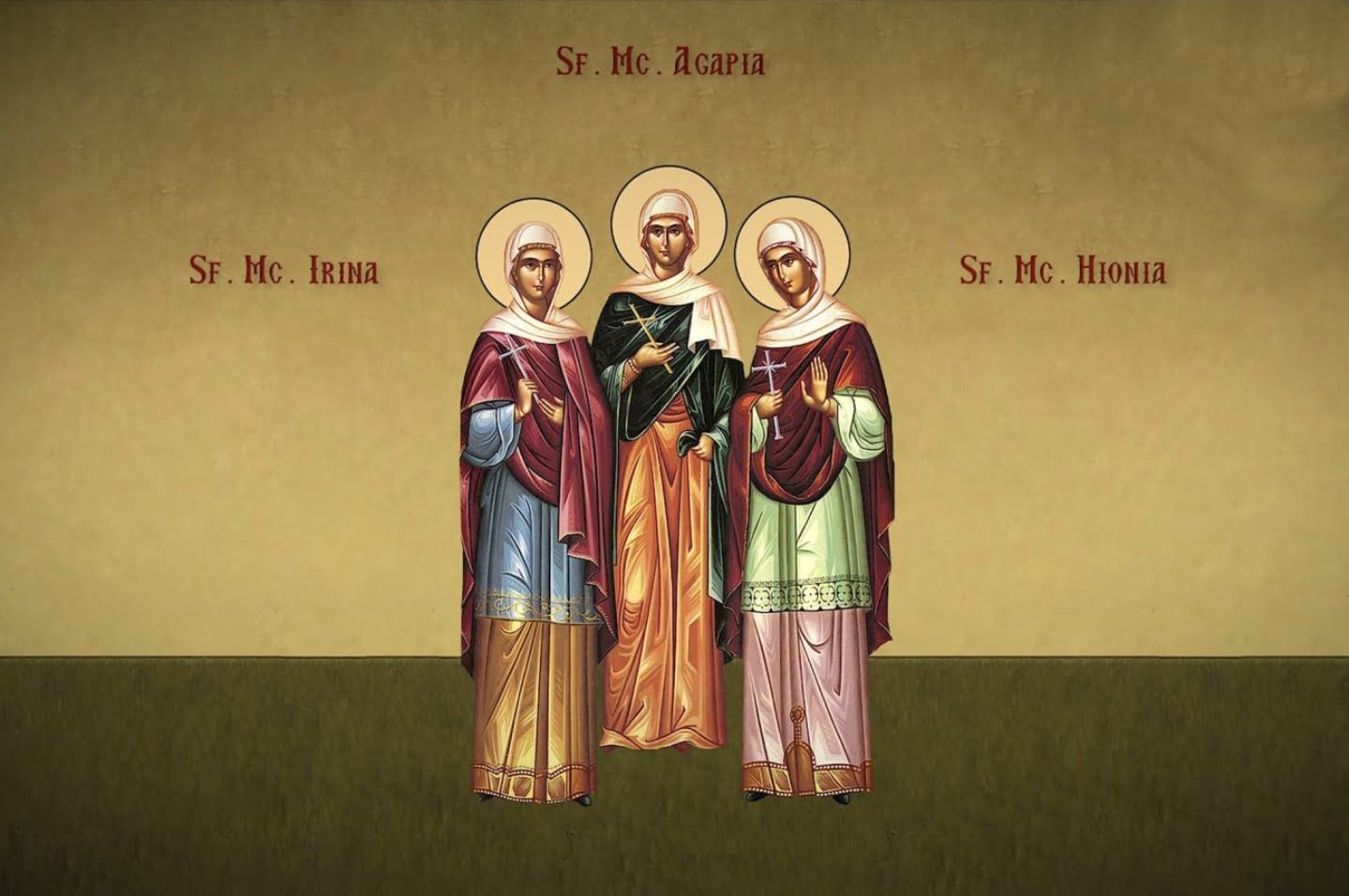 Calendar ortodox pentru ziua de 16 aprilie 2024: Credincioșii le pot cere ajutorul celor trei sfinte în momentele dificile ale vieții