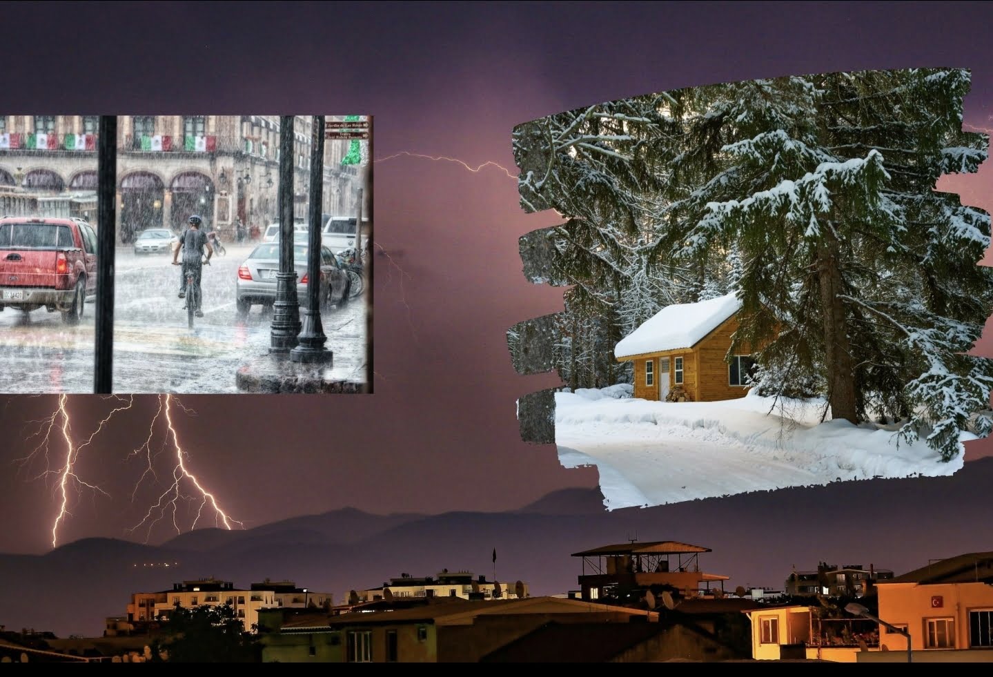 Furtuna Renata a ajuns și în România! Meteorologii ANM au emis o atenționare cod galben de furtuni și grindină: Capitala este vizată de fenomene extreme, iar la munte ninge