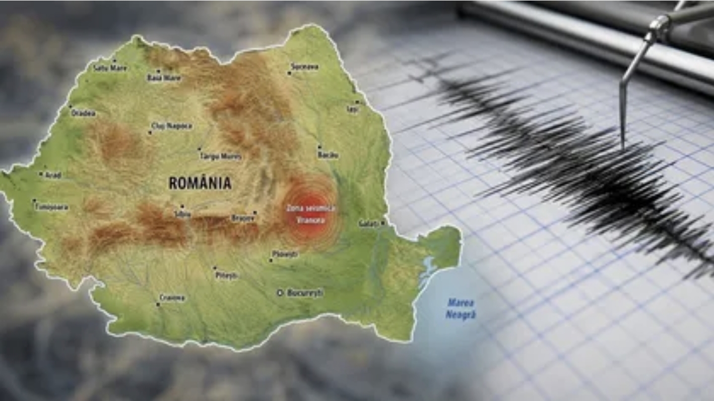 Cutremur cu magnitudine de peste 3 grade pe scara Richter produs într-o zonă atipică a României. S-a simțit în mai multe județe