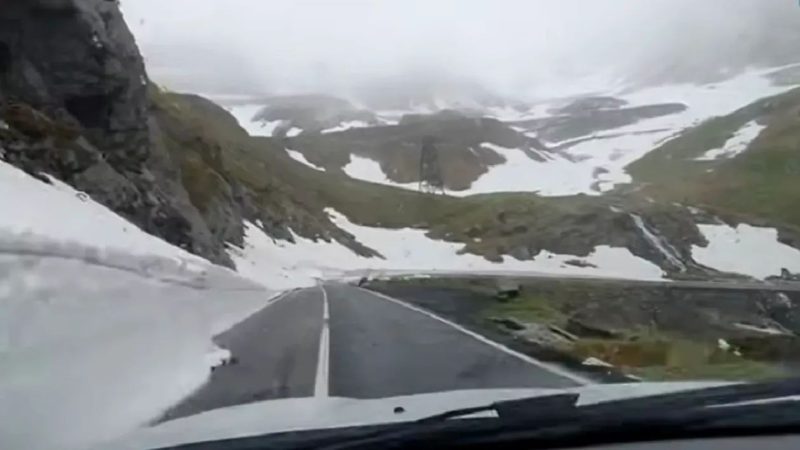 Ninge pe Transfăgărășan și în Poiana Brașov