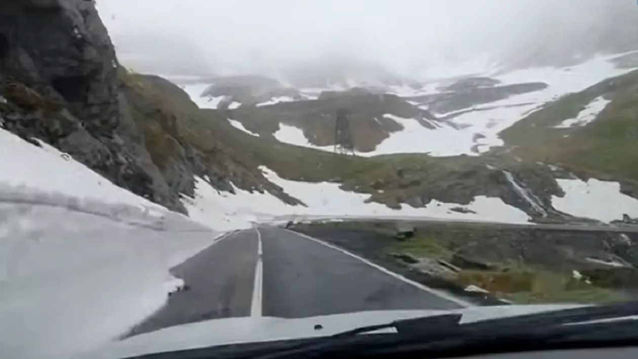 Ninge pe Transfăgărășan și în Poiana Brașov